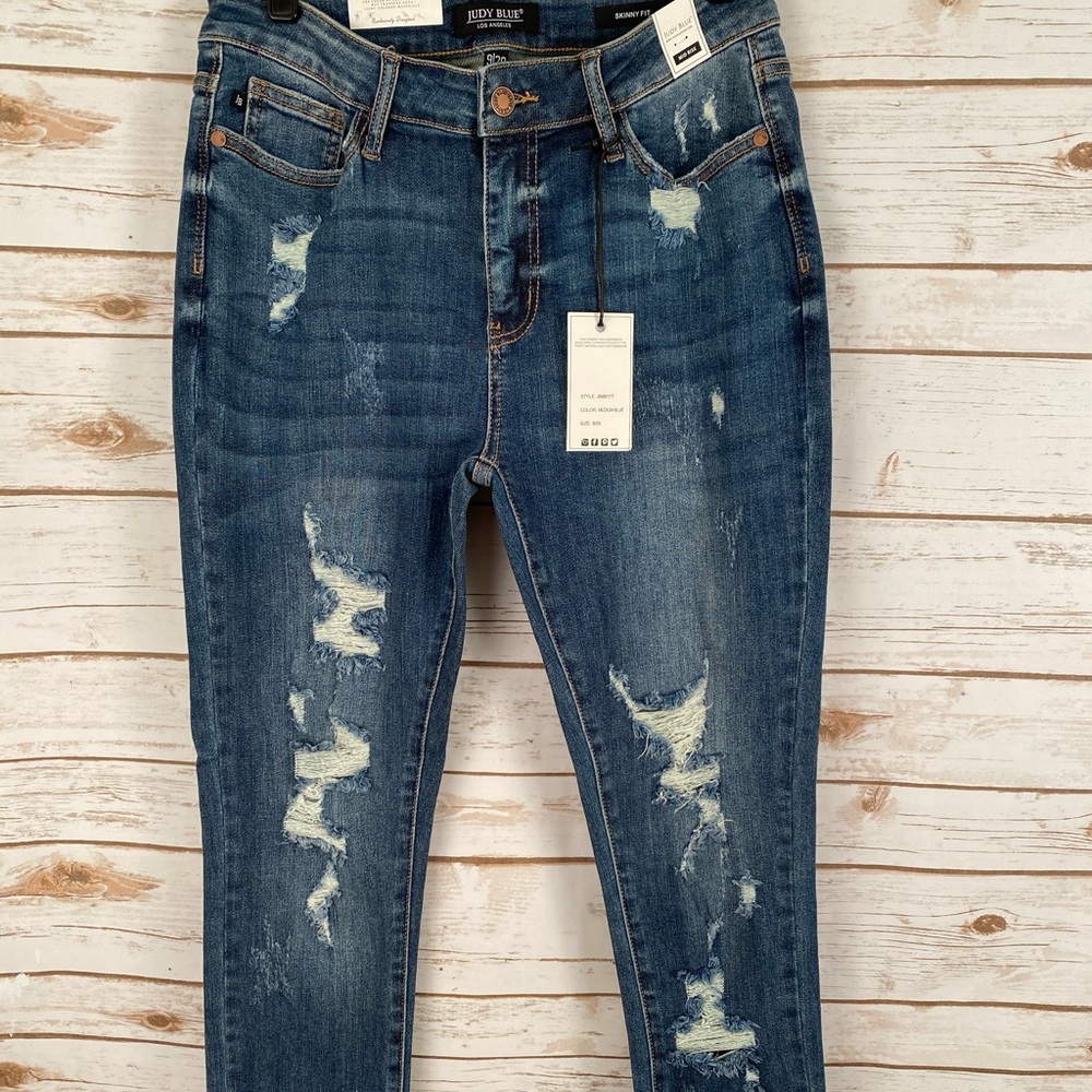 Judy Blue Mid Rise Skinny